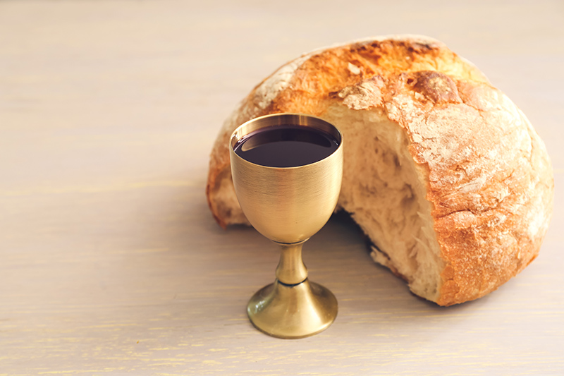 Holy bread-and-wine